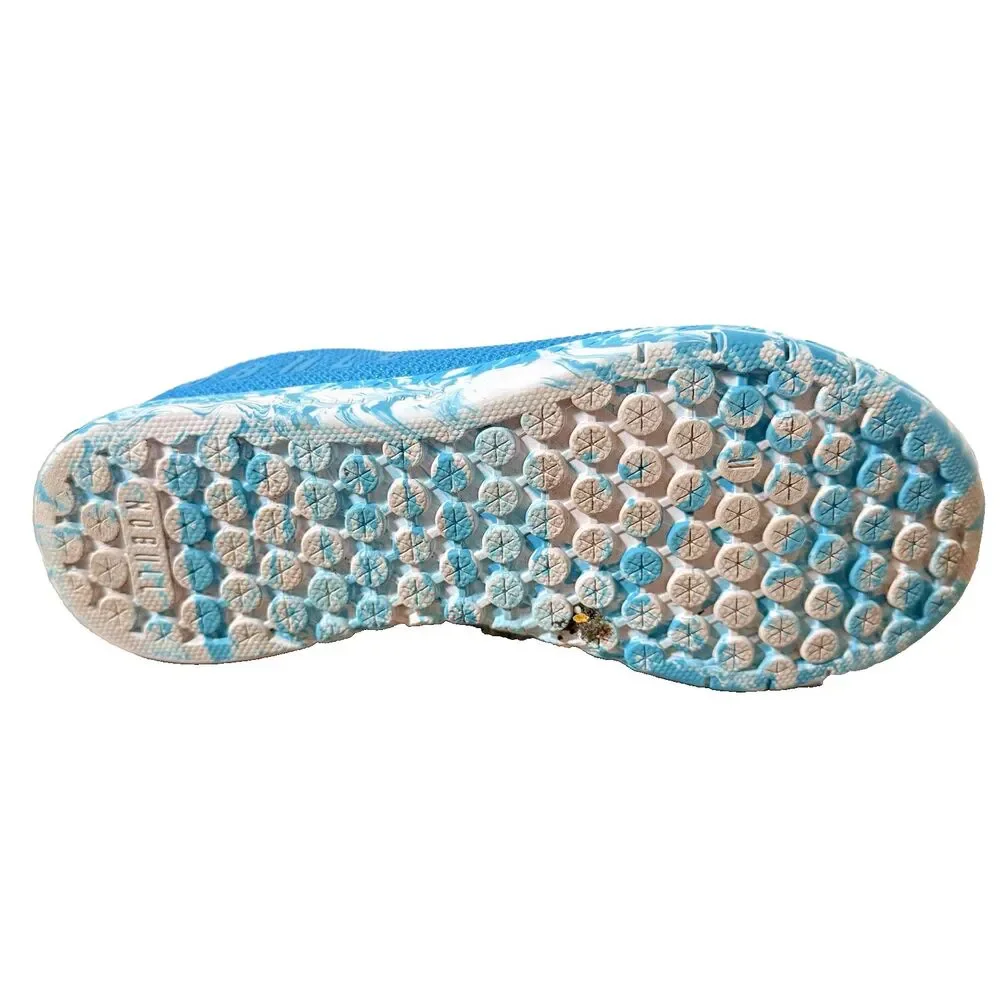 NOBULL SuperFabric Outwork Trainer Blue Marble 6 M 7.5 W CrossFit Sneakers Shoes